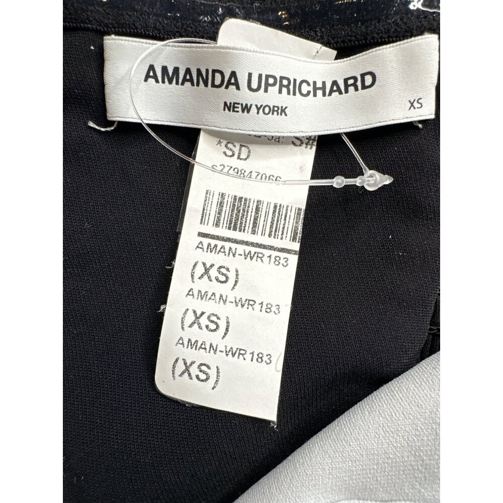 Amanda Uprichard Kerry Skort Romper in Black & Ivory X-Small New Womens Dressy - Picture 10 of 15
